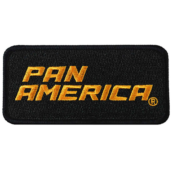 Harley-Davidson 4 in. Pan America Embroidered Emblem Sew-On Patch, Black 8018283