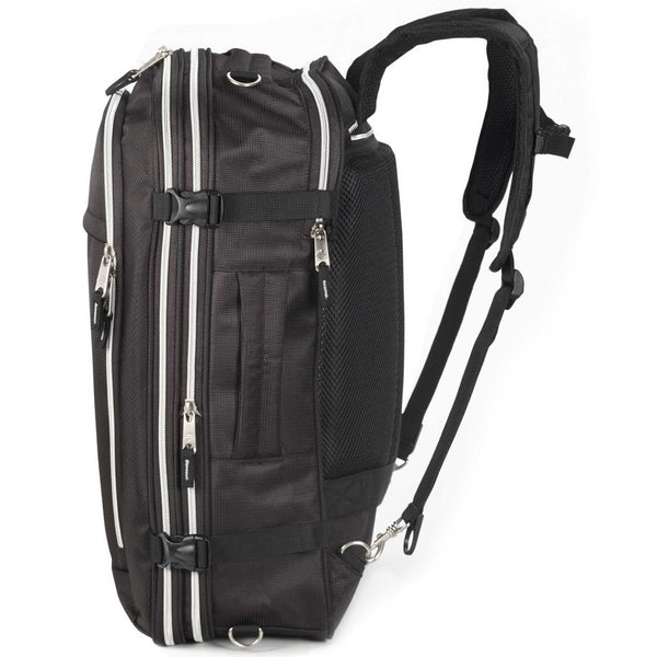Harley-Davidson Silverado Carry-On 21" Backpack w/ Hideaway Back Straps, Black 90225/Black