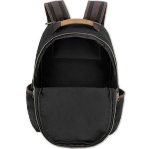 Harley-Davidson Heritage Bar & Shield Logo Canvas 16.5" X 12" Classic Backpack, Black 90340