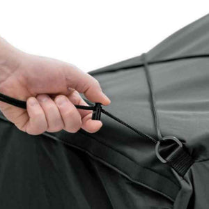 Harley-Davidson Indoor Motorcycle Microfiber Cover, Fits on a Variety of Models, Black/Orange 93100018