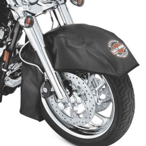 Harley-Davidson Bar & Shield Large Fender Service Cover, Black Vinyl 94641-08
