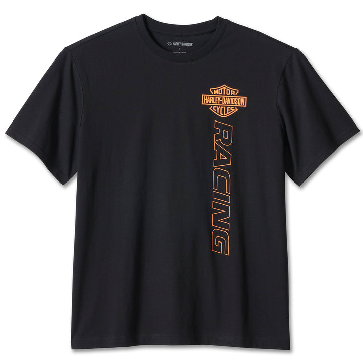 Harley-Davidson Men's Racing Short Sleeve Shirt, Black 96060-24VM