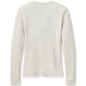 Harley-Davidson x Dickies Women's Winged Horseshoe Thermal Long Sleeve Shirt, White 96111-26VW