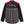Black and red shirt with a logo on the back against a white background