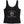 Black tank top with Harley-Davidson logo on a white background