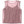Pink tank top with mesh panels on a white background