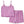 Harley-Davidson Women's Lettuce Trim Shorts W/ String Sleeveless Shirt Pajama Set, Pink Tank 96525-25VW
