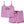 Harley-Davidson Women's Lettuce Trim Shorts W/ String Sleeveless Shirt Pajama Set, Pink Tank 96525-25VW