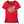 Harley-Davidson Women's Illuminate Bar & Shield Rose Short Sleeve Shirt, Bold Red 96591-24VW