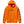 Orange hoodie with Harley-Davidson branding on a white background