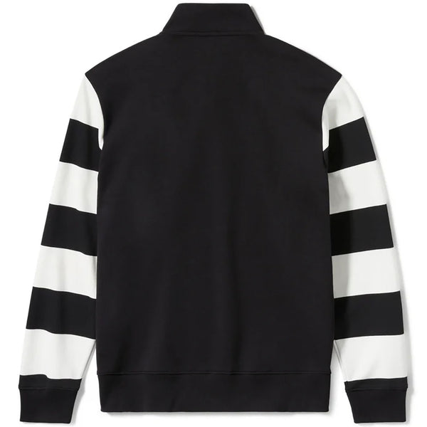 Harley-Davidson Men's H-D Breakout  1/4 Zip-Up Long Sleeve Pullover, Black/White 96717-25VM
