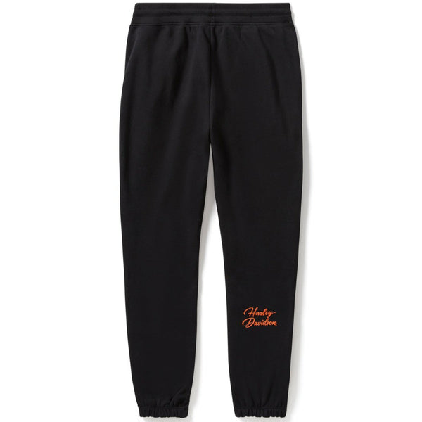 Harley-Davidson Women's Bling Essential Bar & Shield Jogger Pants, Black 96743-25VW