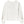 White sweatshirt with flame designs on sleeves against a white background