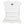 White sleeveless top with ruched design and brand logo on a white background