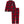 Red and black plaid pajama set on a white background