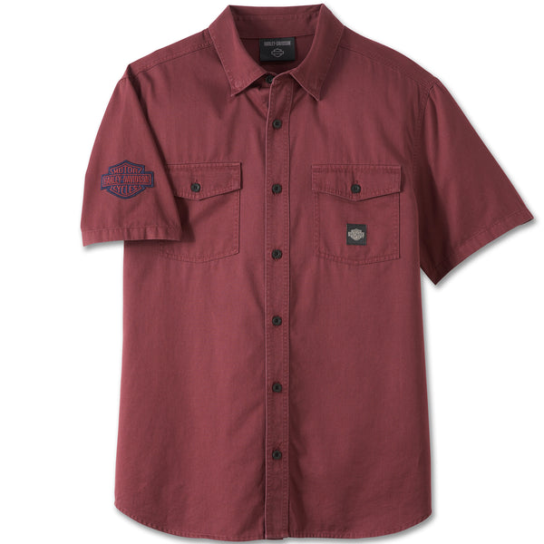 Harley-Davidson Men's Whiplash Decadent Chocolate Shirt 96854-23VM