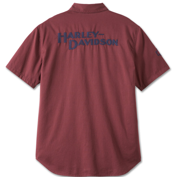 Harley-Davidson Men's Whiplash Decadent Chocolate Shirt 96854-23VM
