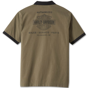 Harley-Davidson Men's Grape Leaf Combustion Shirt 96871-23VM