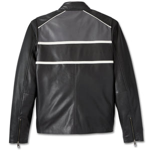 Harley-Davidson Men's Factory Lambskin Leather Jacket , Black 97000-24VM