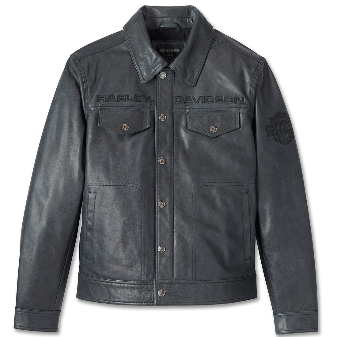 Harley-Davidson® Men's Timeless Bar & Shield Casual Jacket, Black