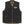 Black vest with Dickies logo on a white background