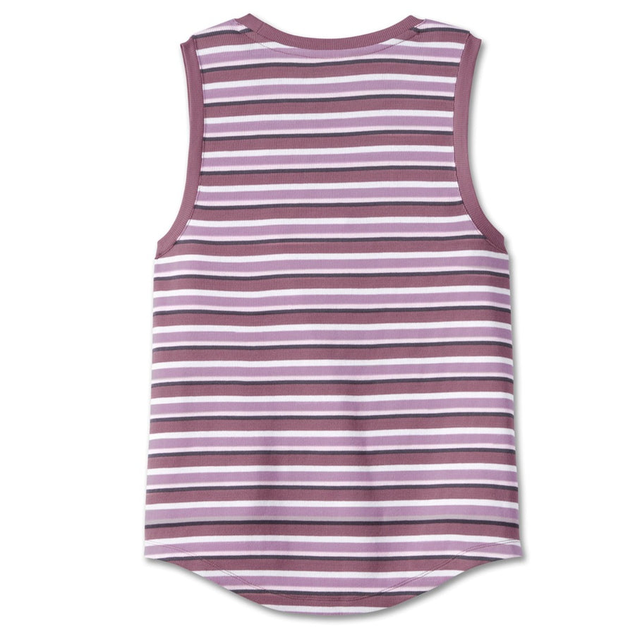 Harley-Davidson Women's Division Striped Tank Shirt, Lavender Herb 97501-23VW