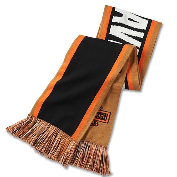 Harley-Davidson Men's Striker Scarf, Toffee 97628-25VM