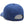 Blue baseball cap on a white background