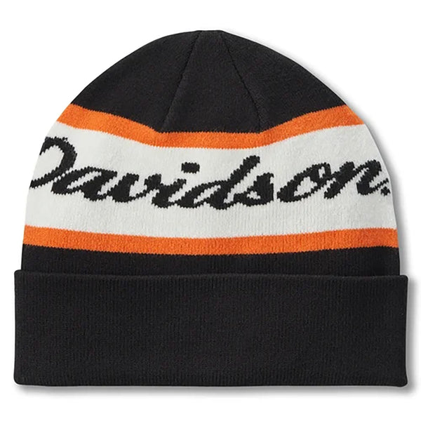 Harley-Davidson Men's Script Beanie, Black 97630-25VM