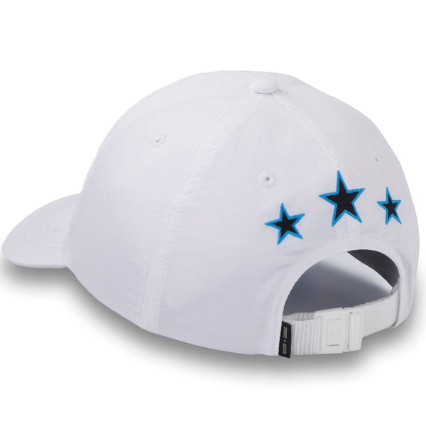 Harley-Davidson Women's Three Stars bar & Shield Adjustable Hat, White Cap 97632-25VW