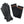 Harley-Davidson Women's 3-in-1 Leather Gloves, Black 97668-25VW