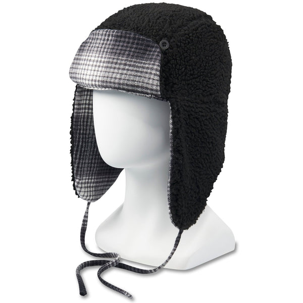 Harley-Davidson Women's Reversible Winter Trapper Hat, Black 97673-25VW