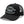 Black trucker cap with Harley-Davidson logo on a white background