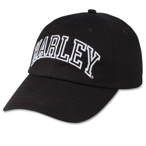 Harley-Davidson Women's American Curved Bill Baseball Cap, Black 97819-23VW