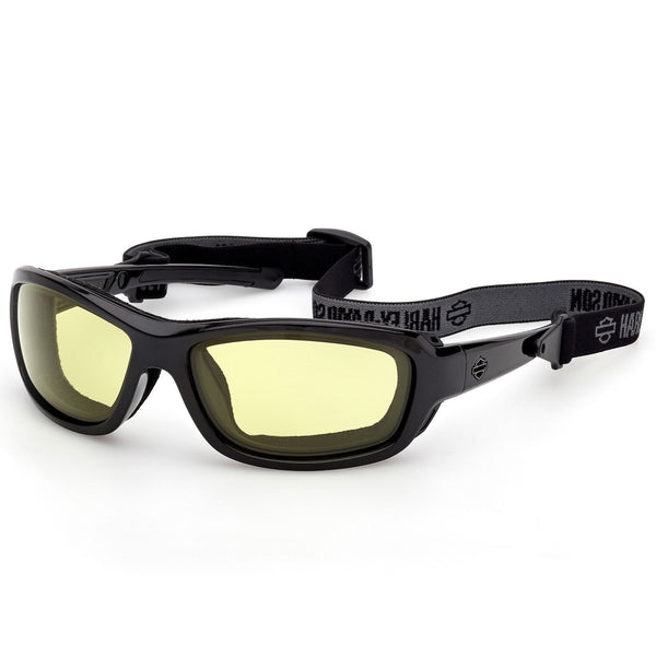 Harley-Davidson Men's Genera 2.0 Sunglasses w/Headstrap, Anti-Fog, Light-Adjusting Lenses