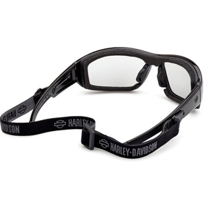 Harley-Davidson Men's Blaze Ace 2.0 Sunglasses w/Headstrap, Smoke Polarized Lenses HZ0047-01D