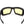 Harley-Davidson Men's Juneau 2.0 Yellow Light-Adjusting Sunglasses, Shiny Black