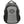 A black nylon shoulder bag with a top carry handle, side zipper, and a small zippered pouch on the front, shown against a plain white background.