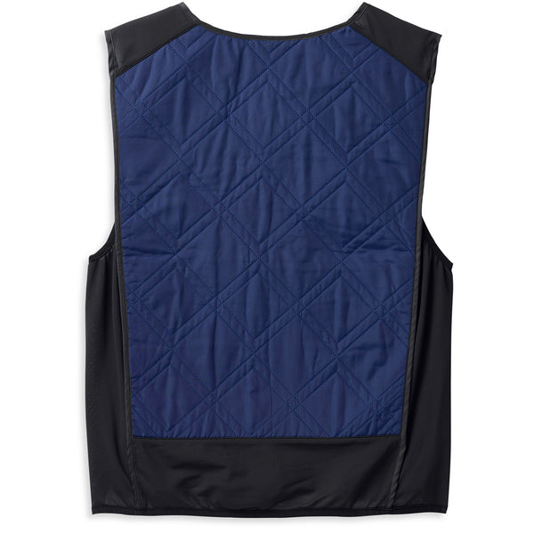 Harley-Davidson Men's H-D TECH Cooling Hydration Vest, Dark Blue 98124-22VX
