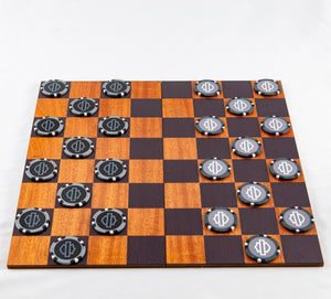 Harley-Davidson Deluxe 3 in 1 Game Set Four Across / Checkers / Playing cards, DW66937