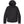 Black hoodie on a white background