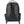 Black padded backpack shown from the back, featuring a textured mesh back panel, adjustable shoulder straps, side pockets, and a top carry handle on a white background.