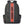 A dark gray Harley-Davidson backpack with a prominent vertical orange stripe on the front featuring the brand name in black text, set against a plain white background.