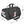 Black Harley-Davidson duffel bag with white brand lettering and a red, white, and blue flag graphic on the front, shown with dimension arrows and labels indicating 9 inches, 10 inches, and 20 inches.