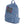 Blue denim backpack with Harley-Davidson logo on a white background