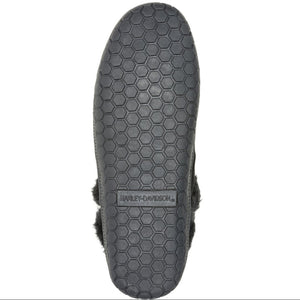 Harley-Davidson Women's Vero Fluff Slippers, Black D84890