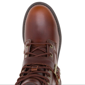 Harley-Davidson Women's Sienna Harness 7-Inch Motorcycle Boots, Brown D84877