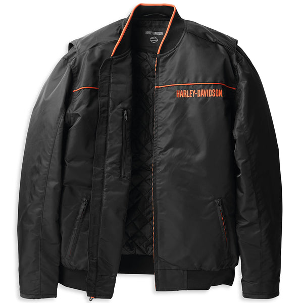 Harley-Davidson Men's Timeless Bar & Shield Casual Jacket, Black 98401-22VM