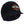 A black ribbed knit beanie hat featuring a prominent Harley-Davidson Motor Cycles logo patch on the front, set against a plain white background.