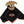 Harley-Davidson Infant Bar & Shield 'Cuddles' Blanket Pal Doggy Plush, Black,